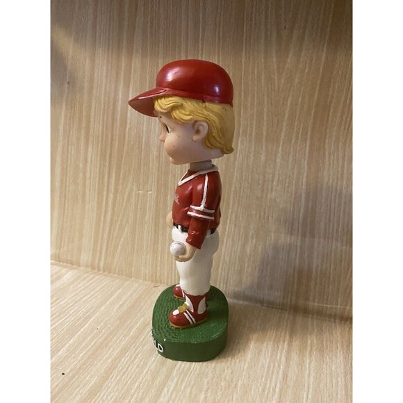 Campbells Field Baseball Player Bobblehead Figurine 6.5" Collectible Red & White - Picture 4 of 8